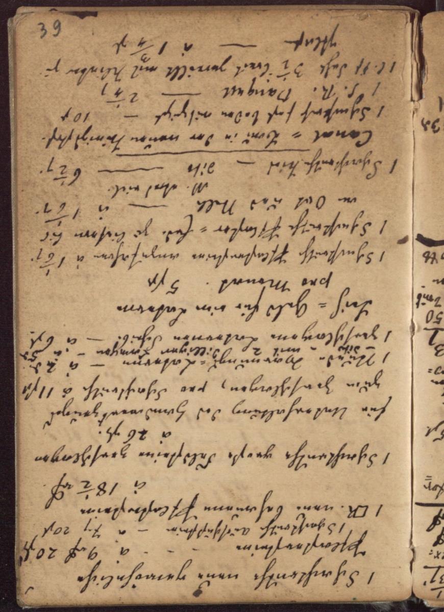 Bautagebuch, S. 39