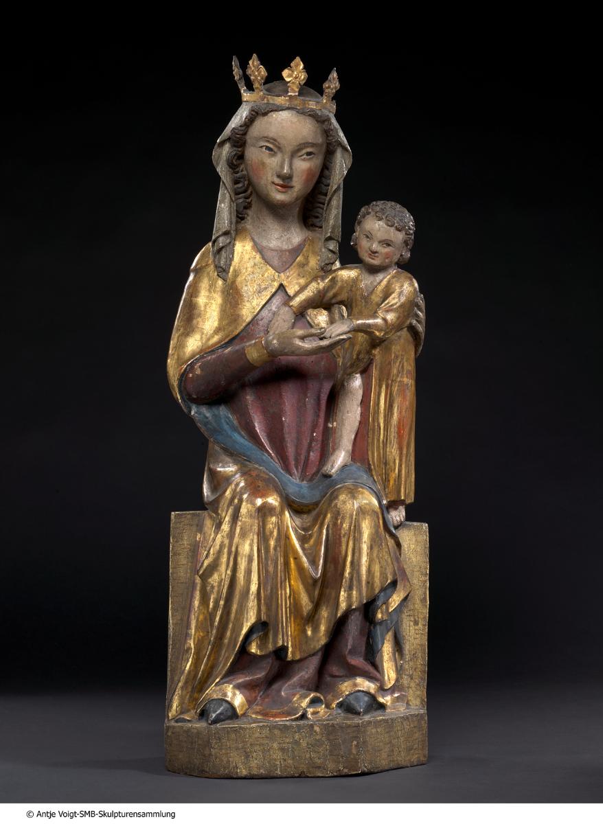 Thronende Maria mit Kind