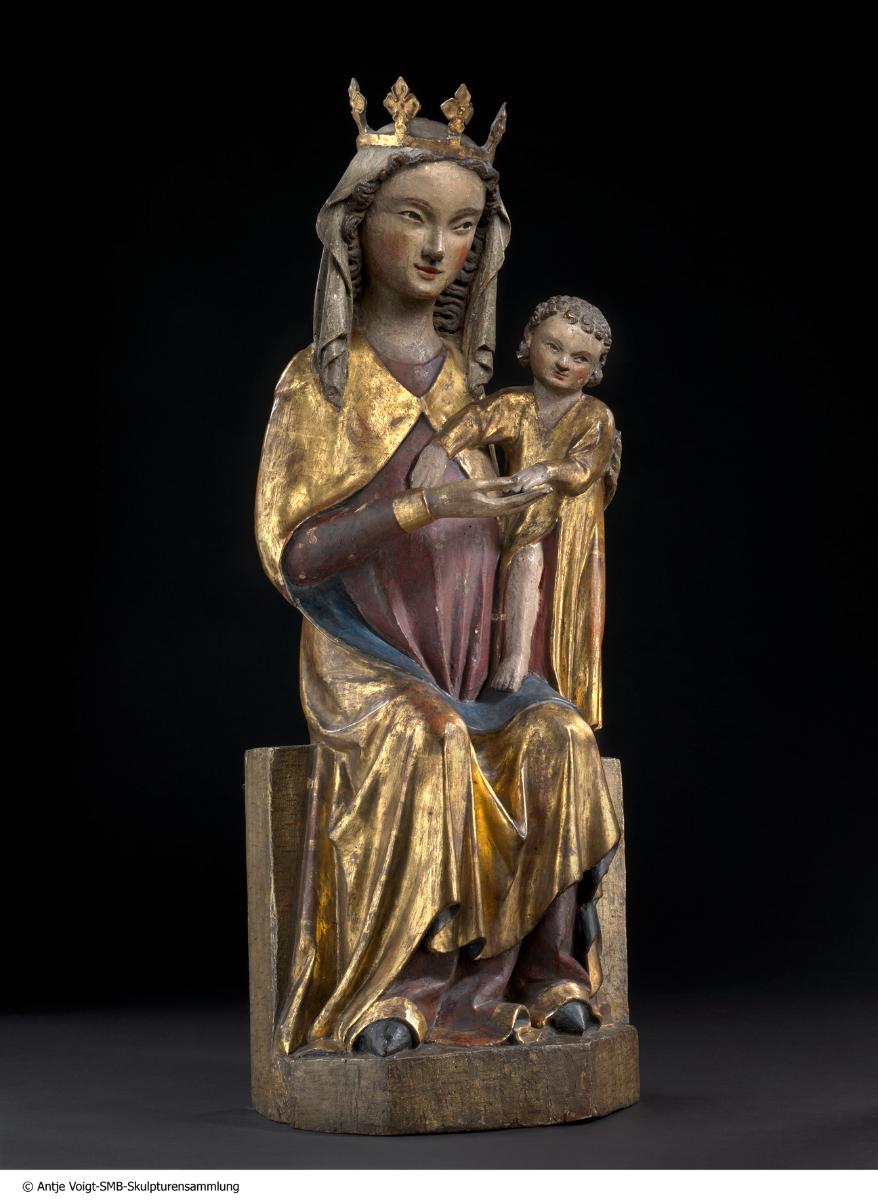 Thronende Maria mit Kind