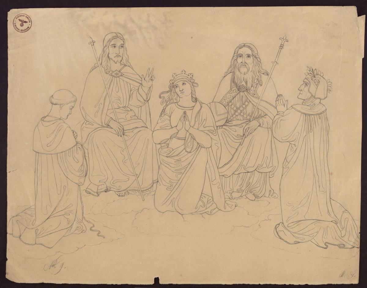 Illustration zu Dantes "Göttlicher Komödie"