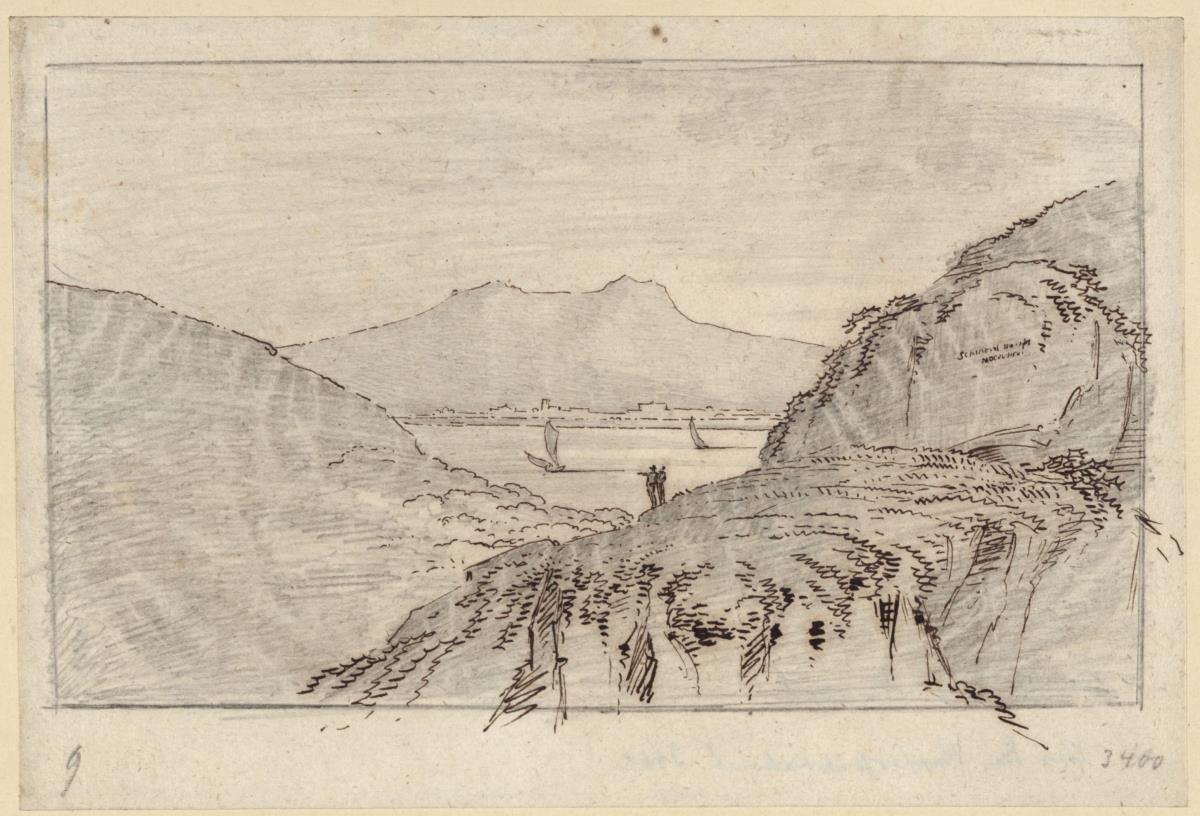 Berglandschaft mit See