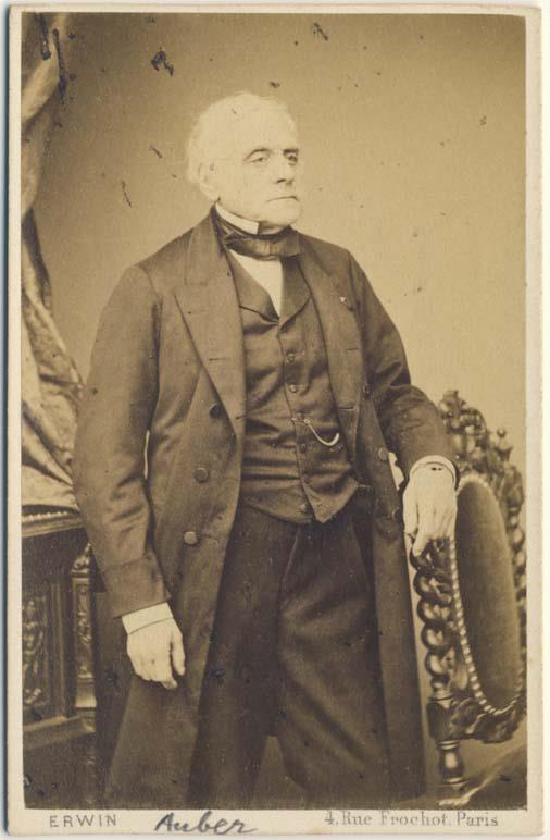 Porträt des Daniel-François-Esprit Auber