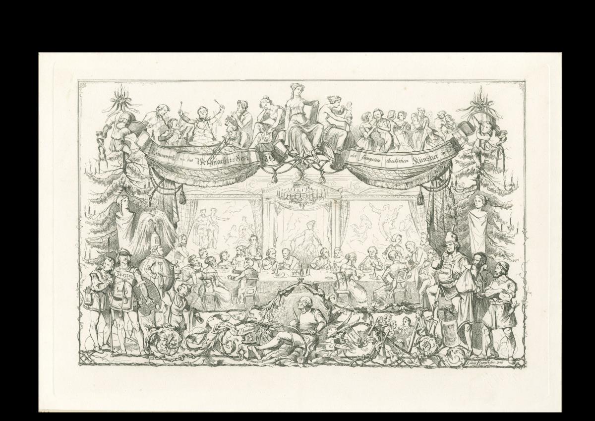 Erinnerung an das Weihnachtsfest 1845