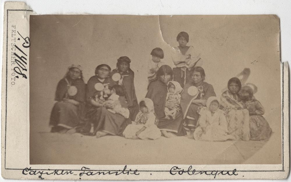 Indianische Familie