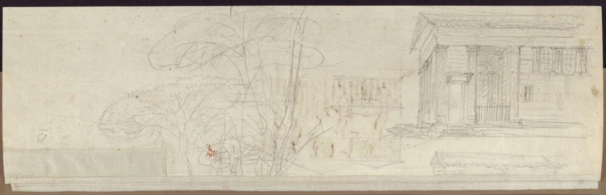 Studien zu einem Tempel oder tempelähnlichem Bau