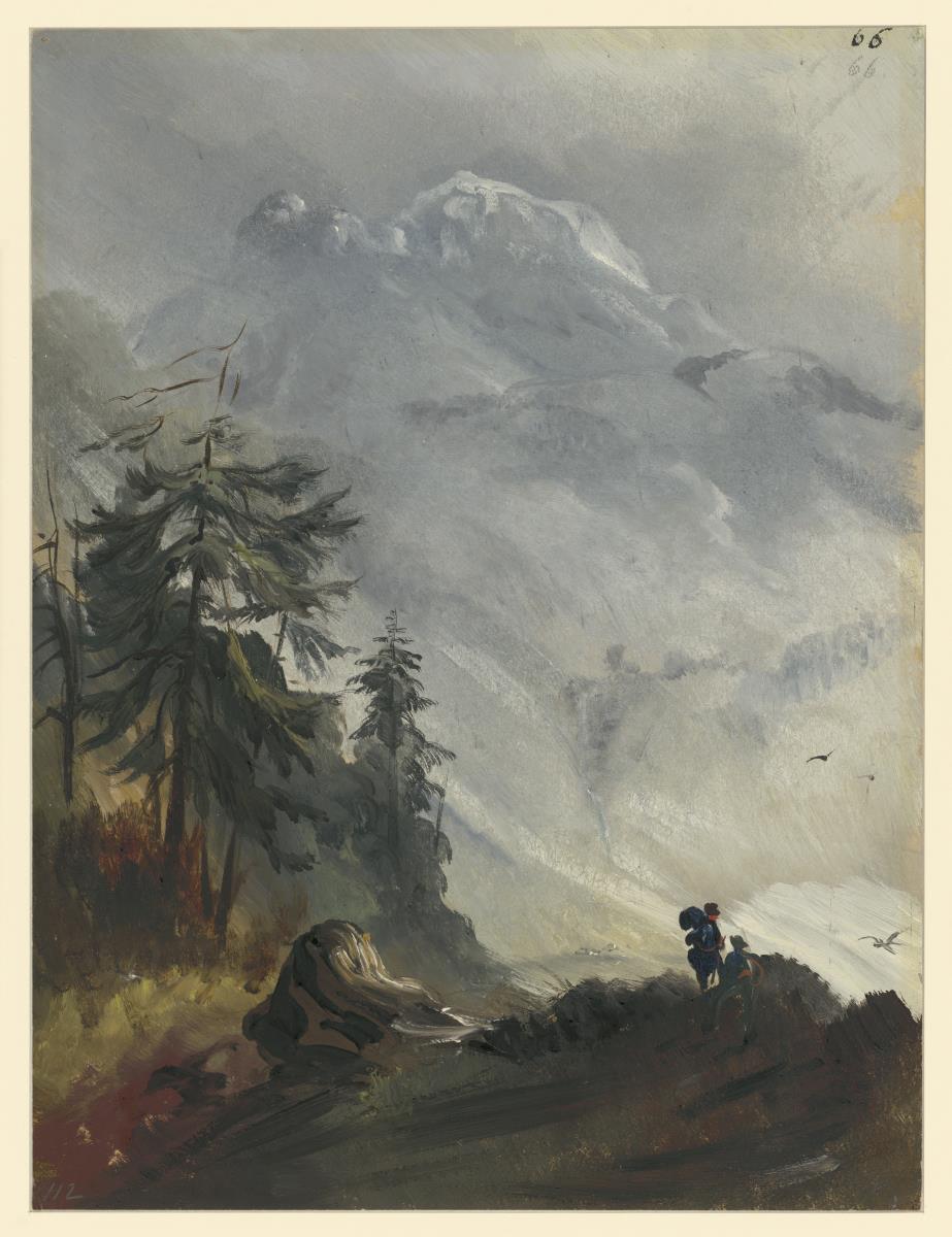 Blick auf den Gipfel des Vulkans Ixtacchihuatl