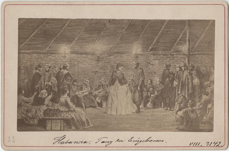 Habanera. Tanz der Eingeborenen