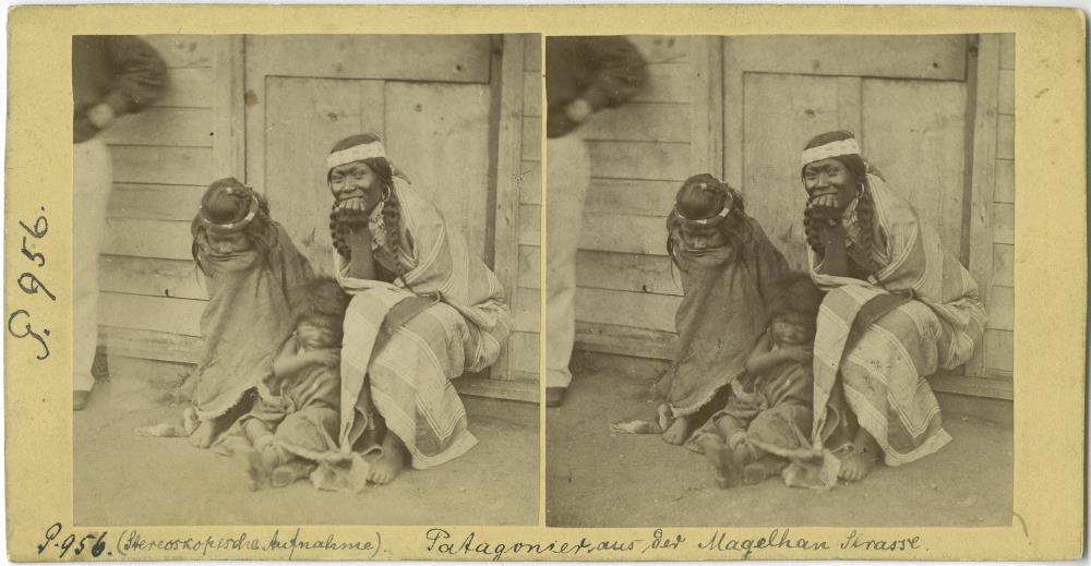 Patagonier aus der Magellan-Straße