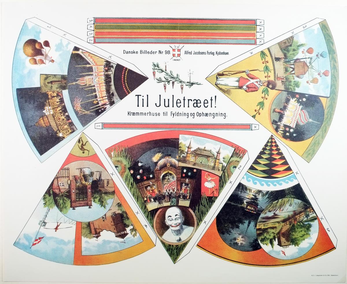 Til Juletraeet! Kraemmerhuse til Fyldning og Ophaengning.