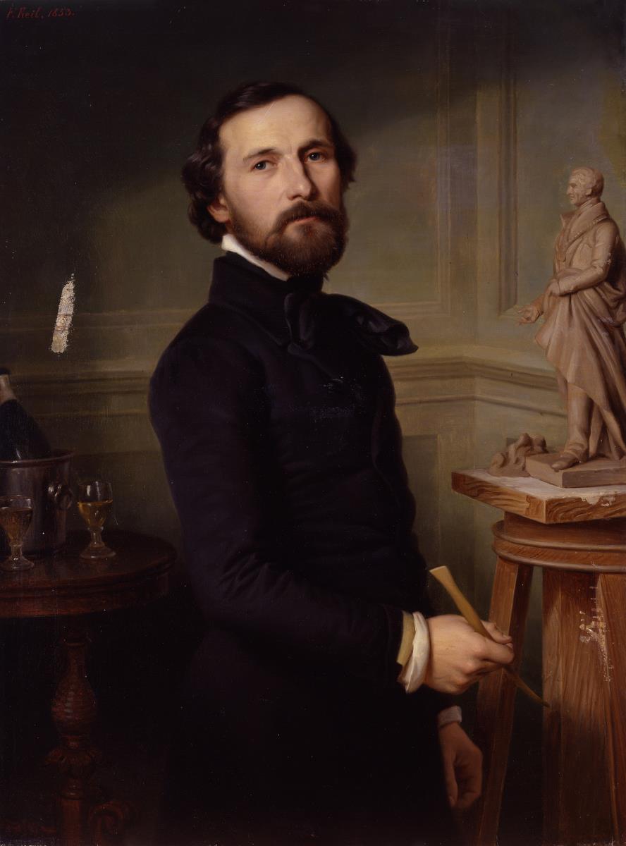 Bildnis des Bildhauers Gustav Blaeser