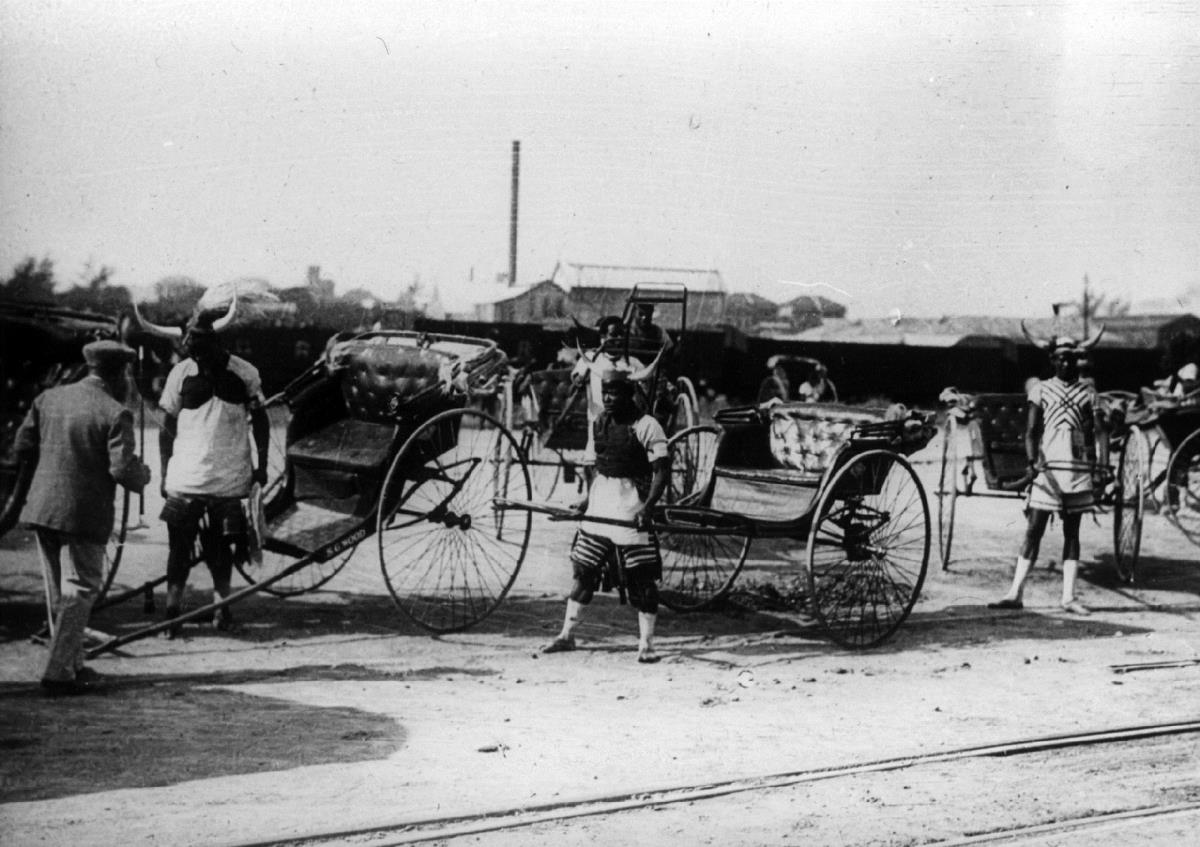 Rickschas in Durban