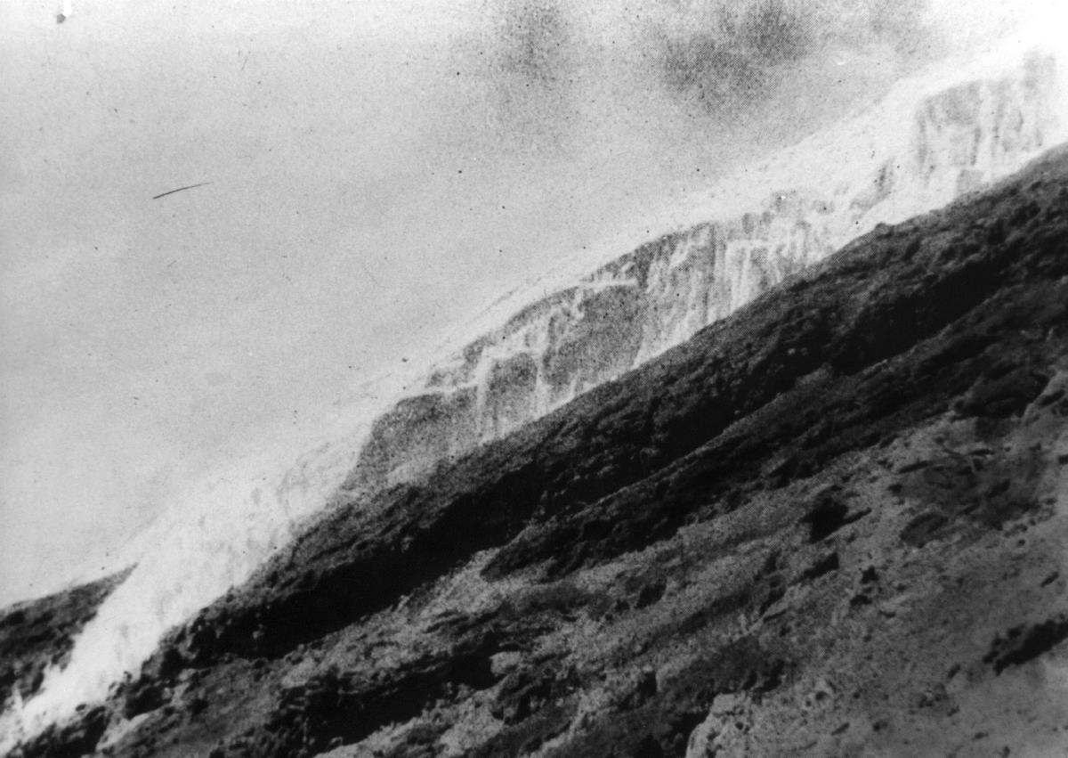 Ratzelgletscher (Nordrand) nach Geilinger
