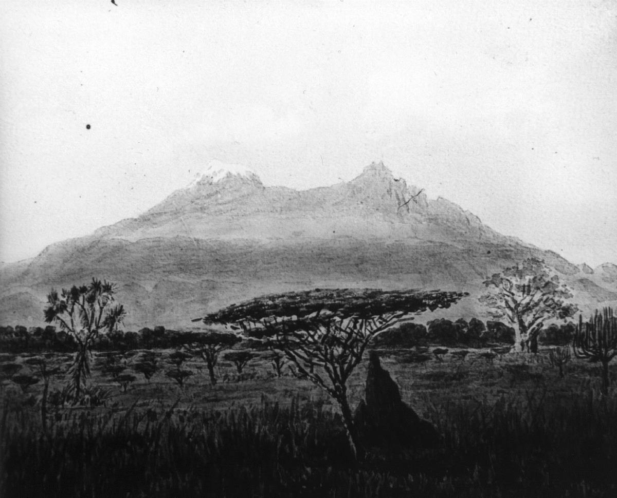 pinx. Kilimanjaro aus Südost.