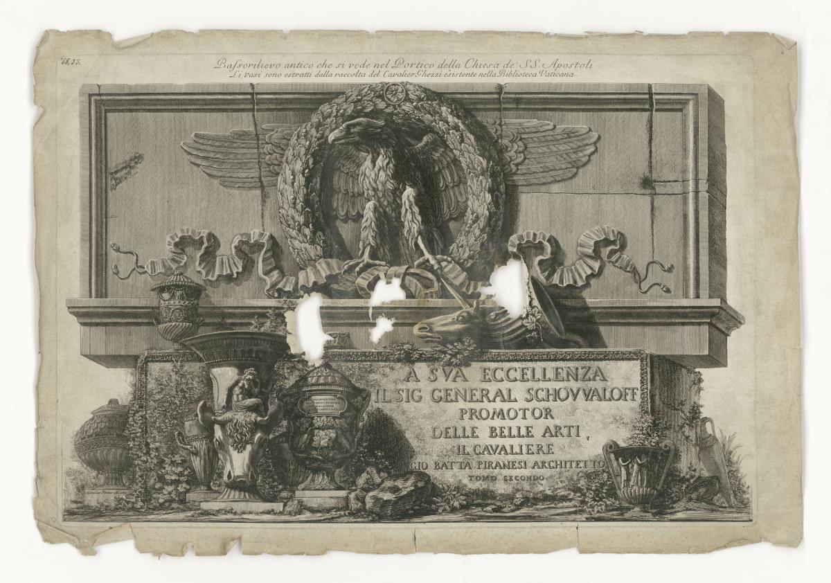 Titelblatt Vasi, Candelabri, Band 2