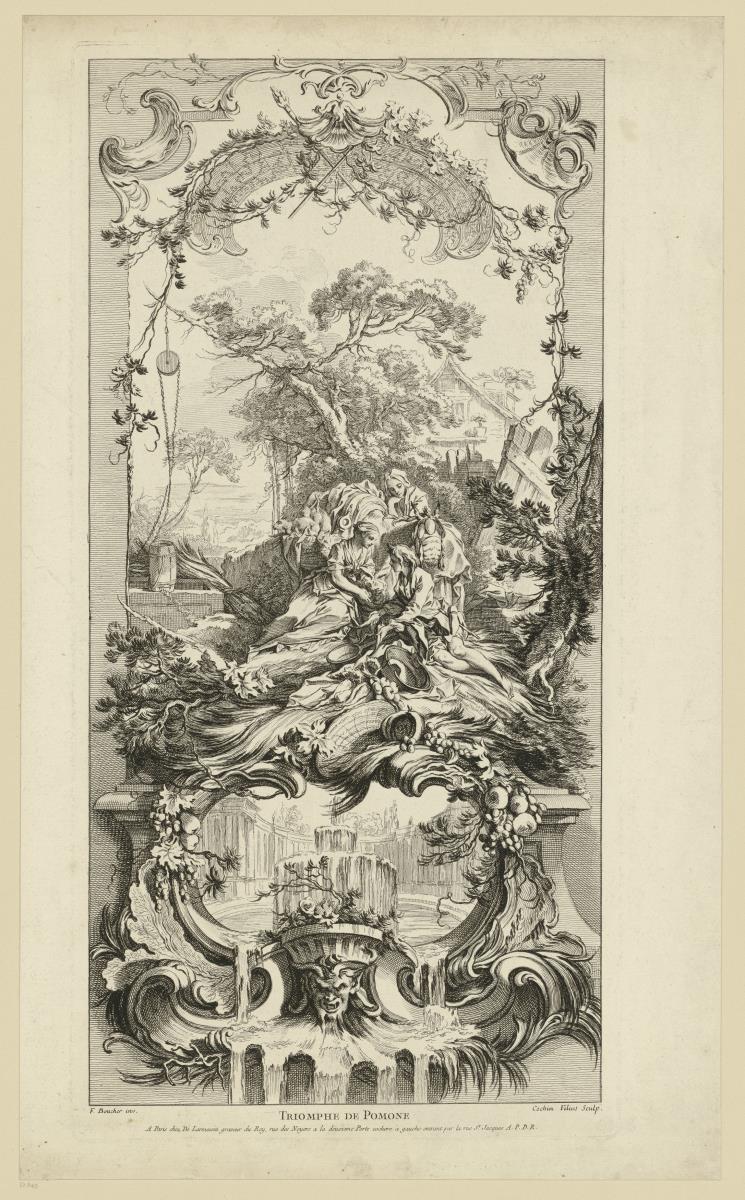 Blatt 4: Triomphe de Pomone