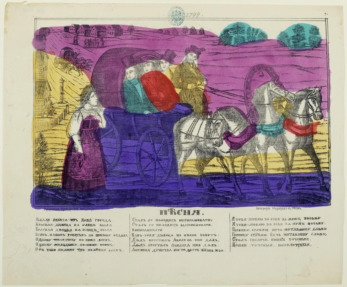 Volkslied: Es fuhren die Burschen aus Novgorod.