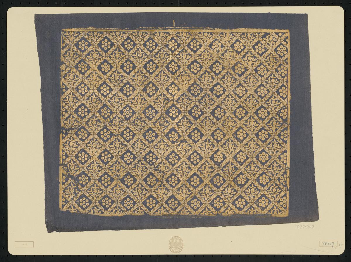 Brokatpapier (rautenförmiges Fliesenmuster)