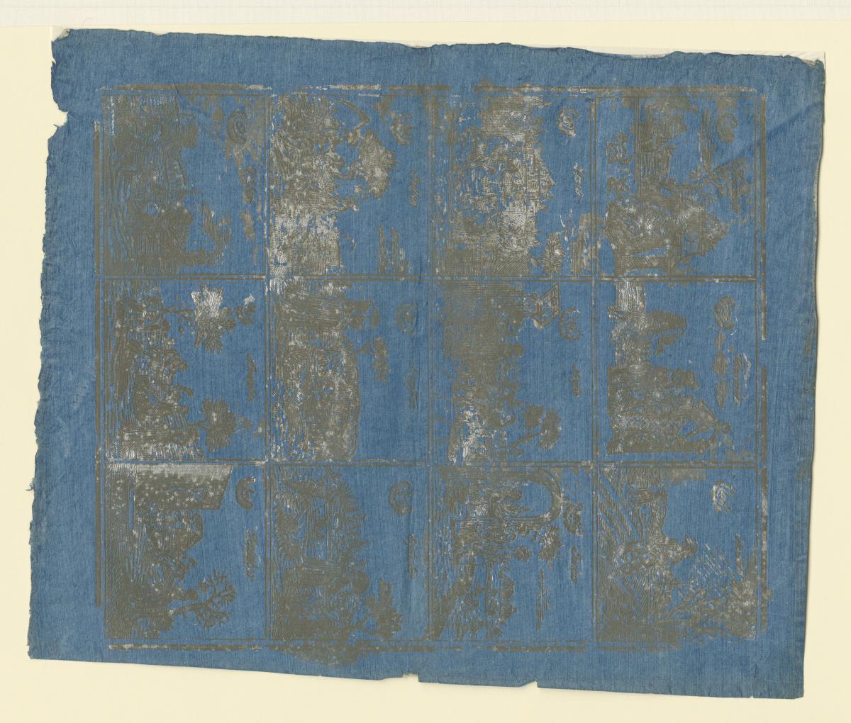 Brokatpapier (Die zwölf Monate)