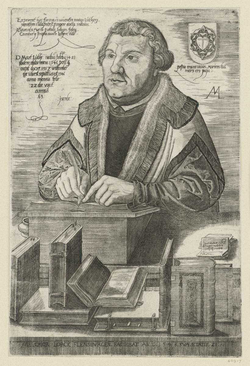Porträt des Martin Luther
