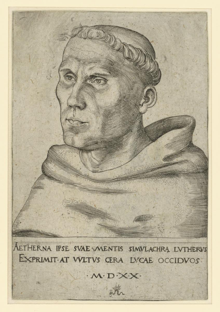 Martin Luther als Augustinermönch, III. Zustand
