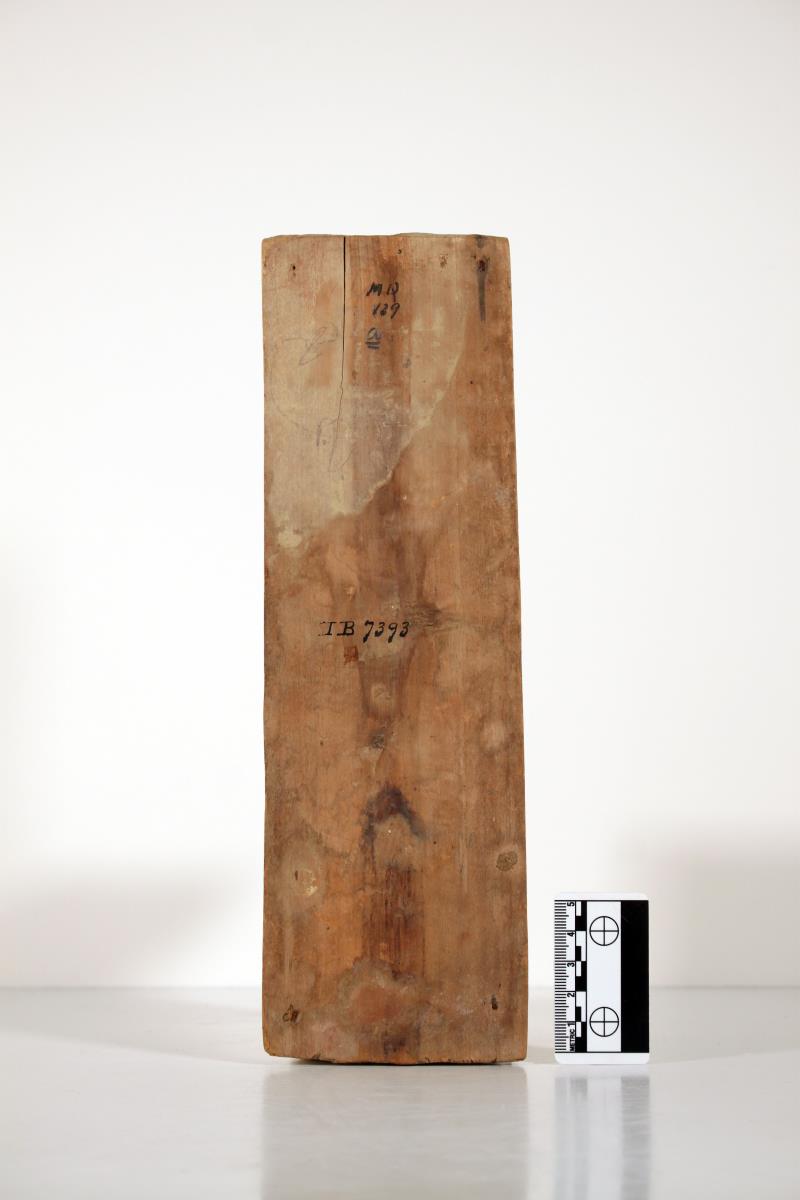 Votivtafel mit stehendem Buddha