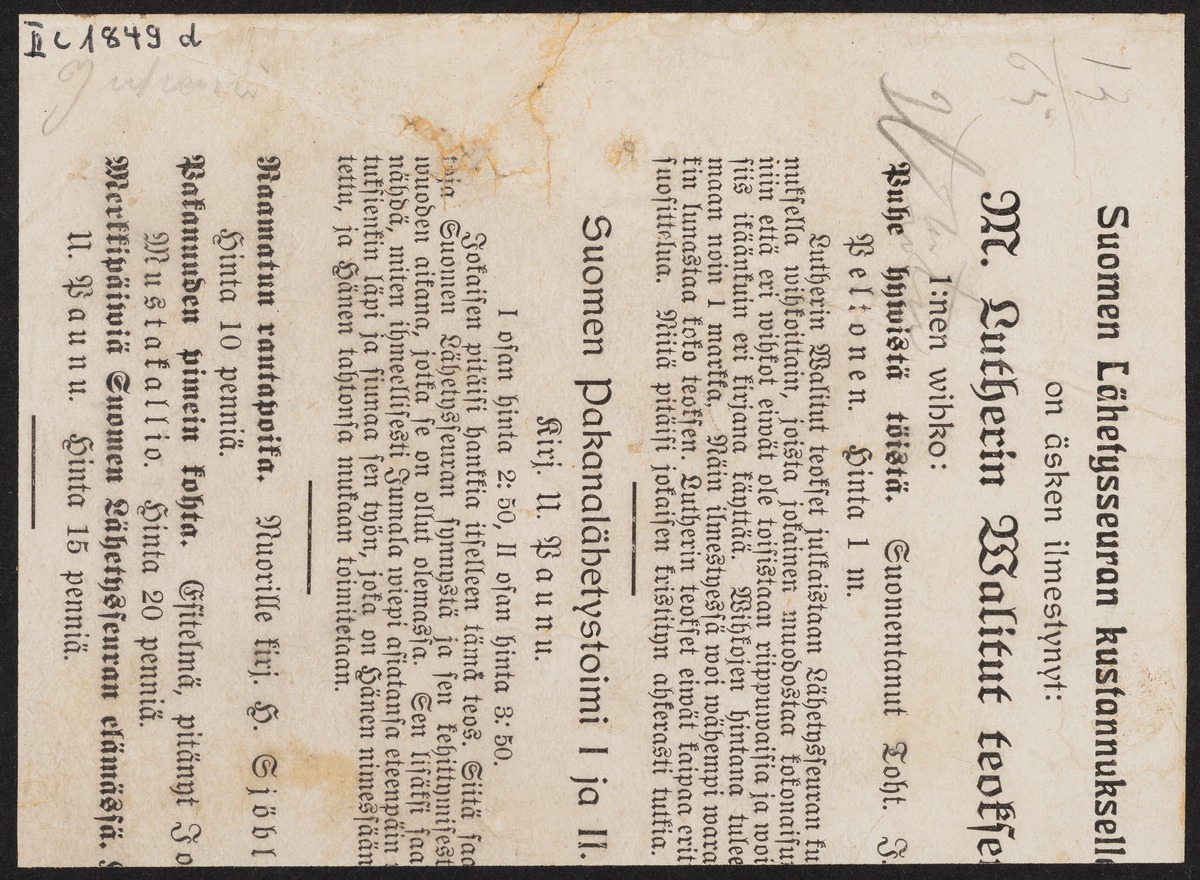 II C 1849 ,d