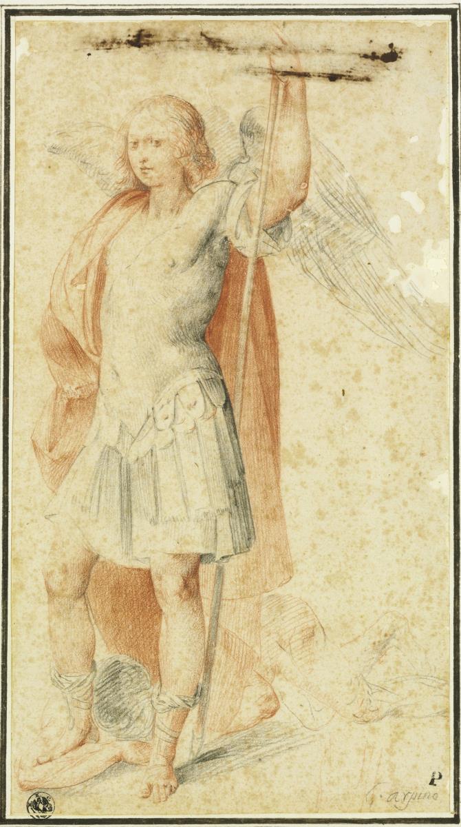 Erzengel Michael / Ein Engel triumphiert über einen Dämon