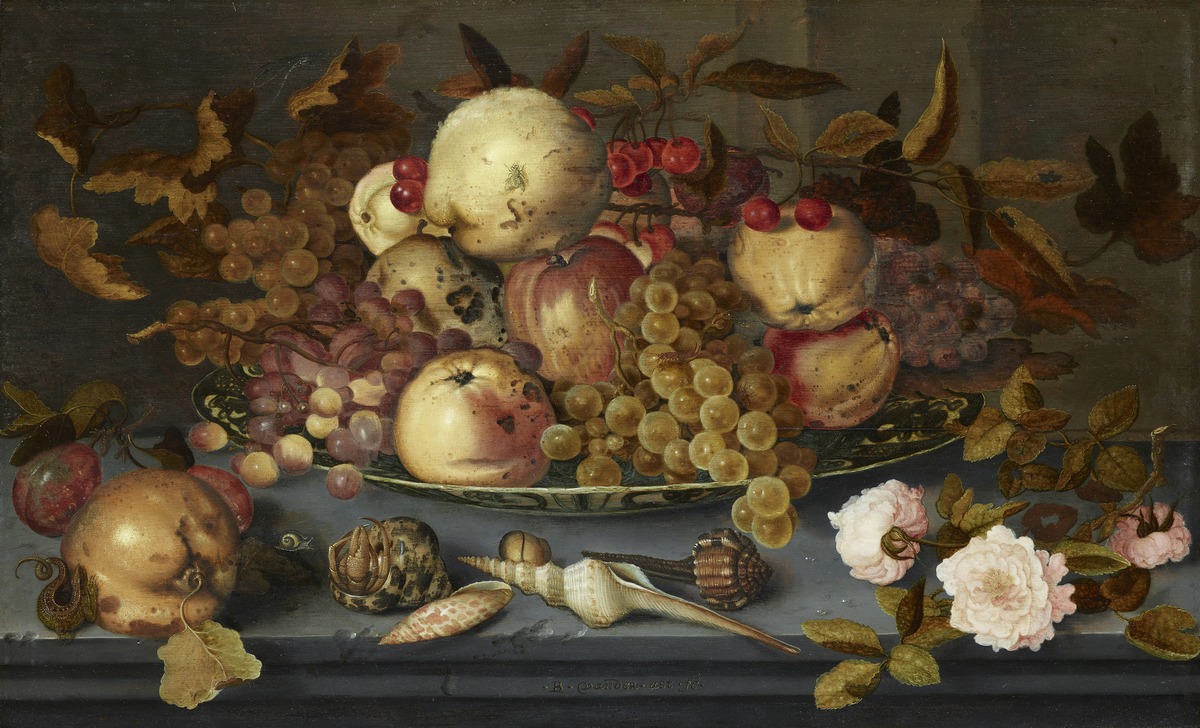 Stillleben mit Fruchtschale