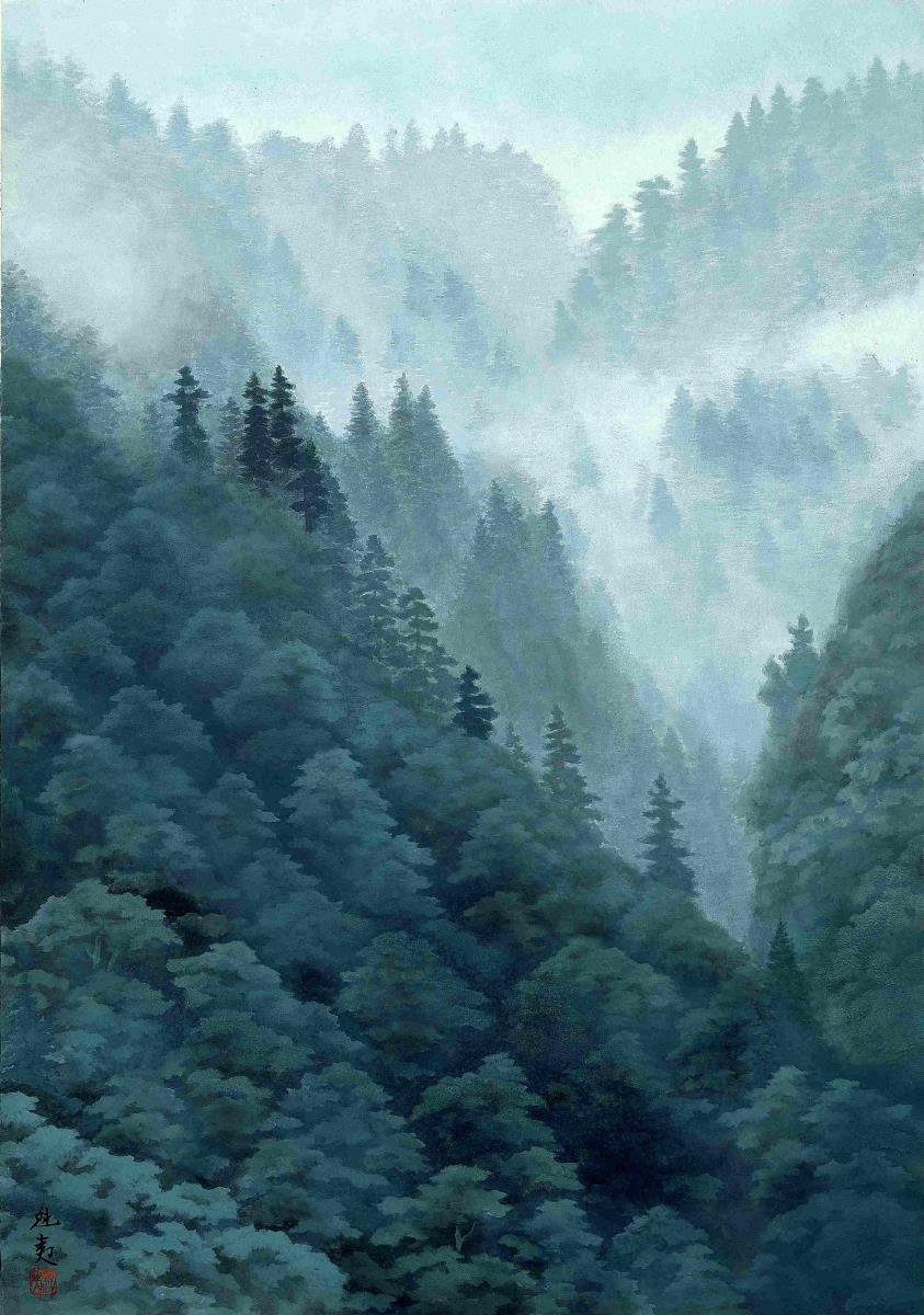 Tal im Nebel