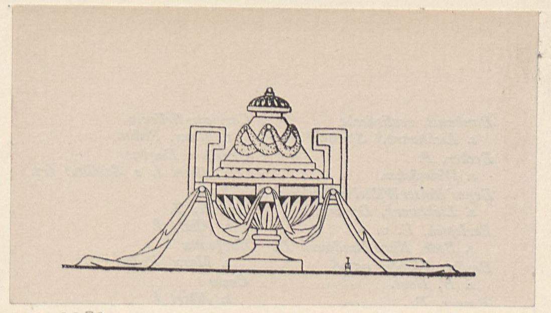 Vignette Deckelschale mit zwei Henkeln
