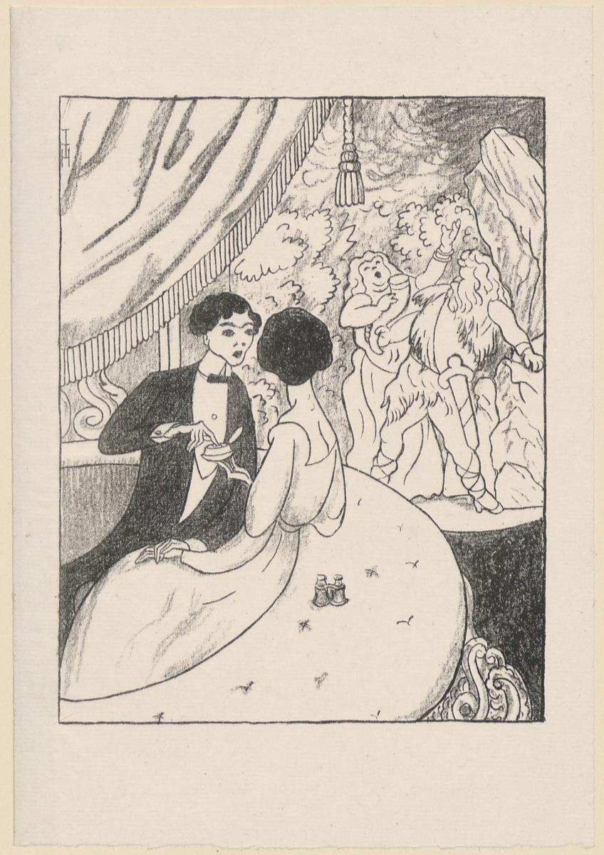 Illustration zu Thomas Mann, Wälsungenblut