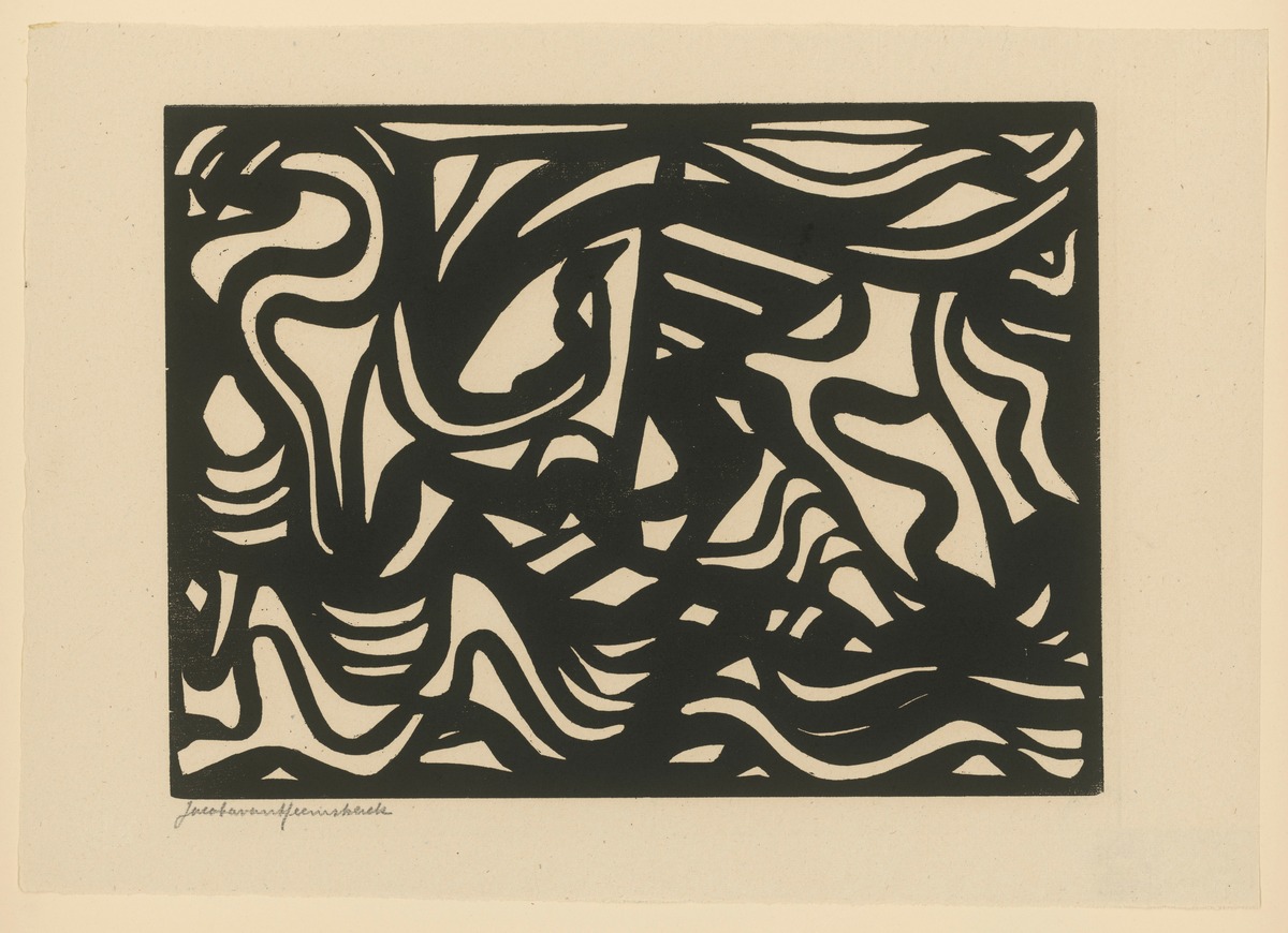 Komposition (aus: Bauhaus-Drucke. 3te Mappe)