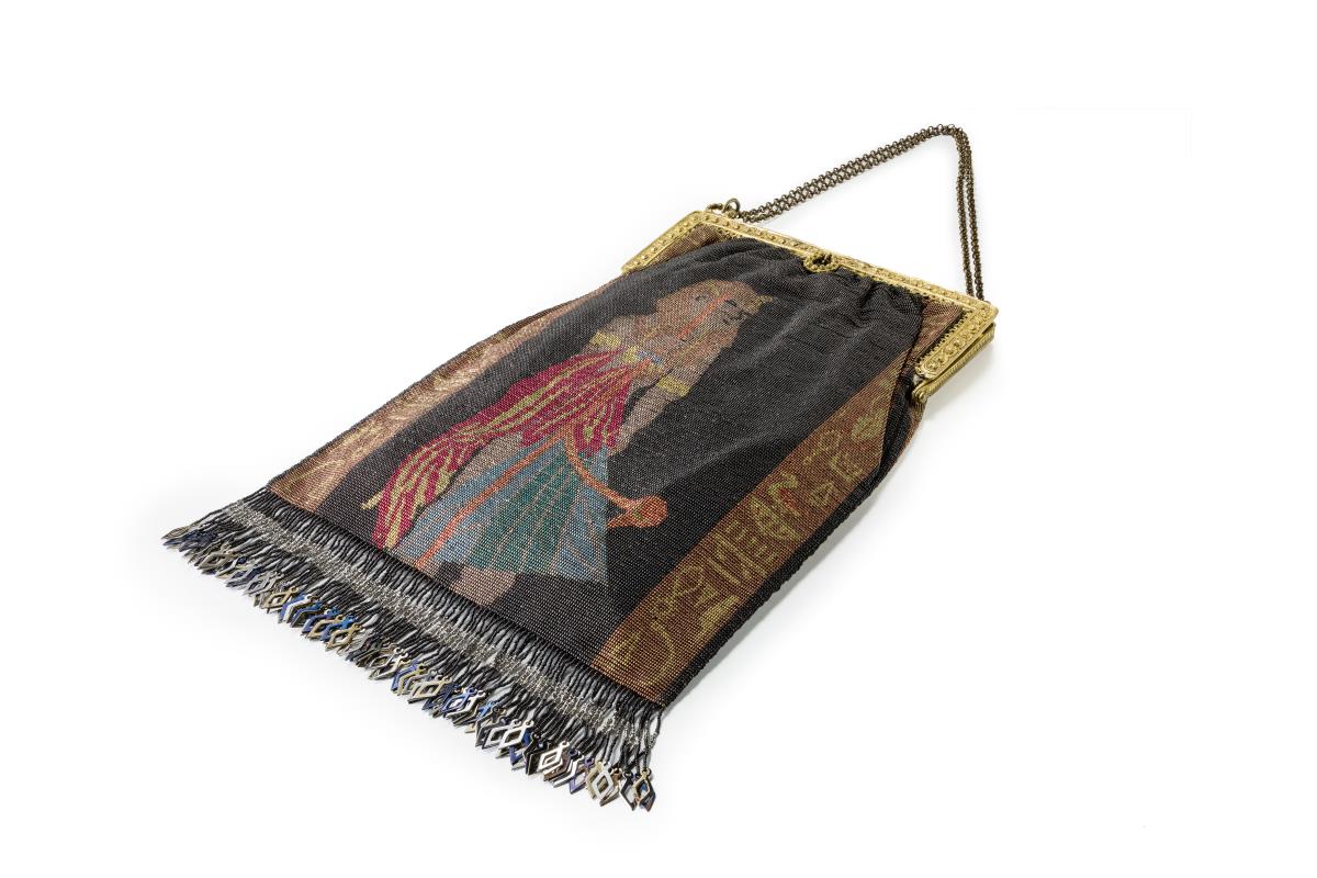 Abendtasche mit Ägyptischem Motiv