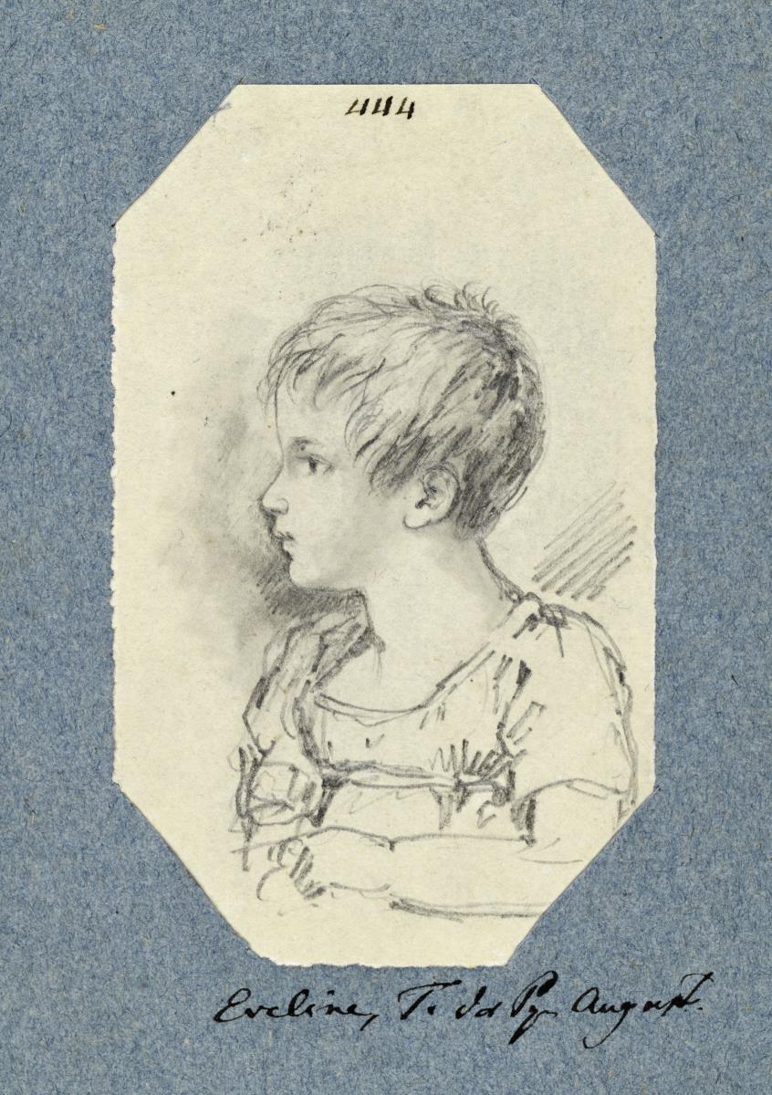 Porträt der Eveline von Waldenstein (Nr. 444 aus dem Skb. Nr. 15)