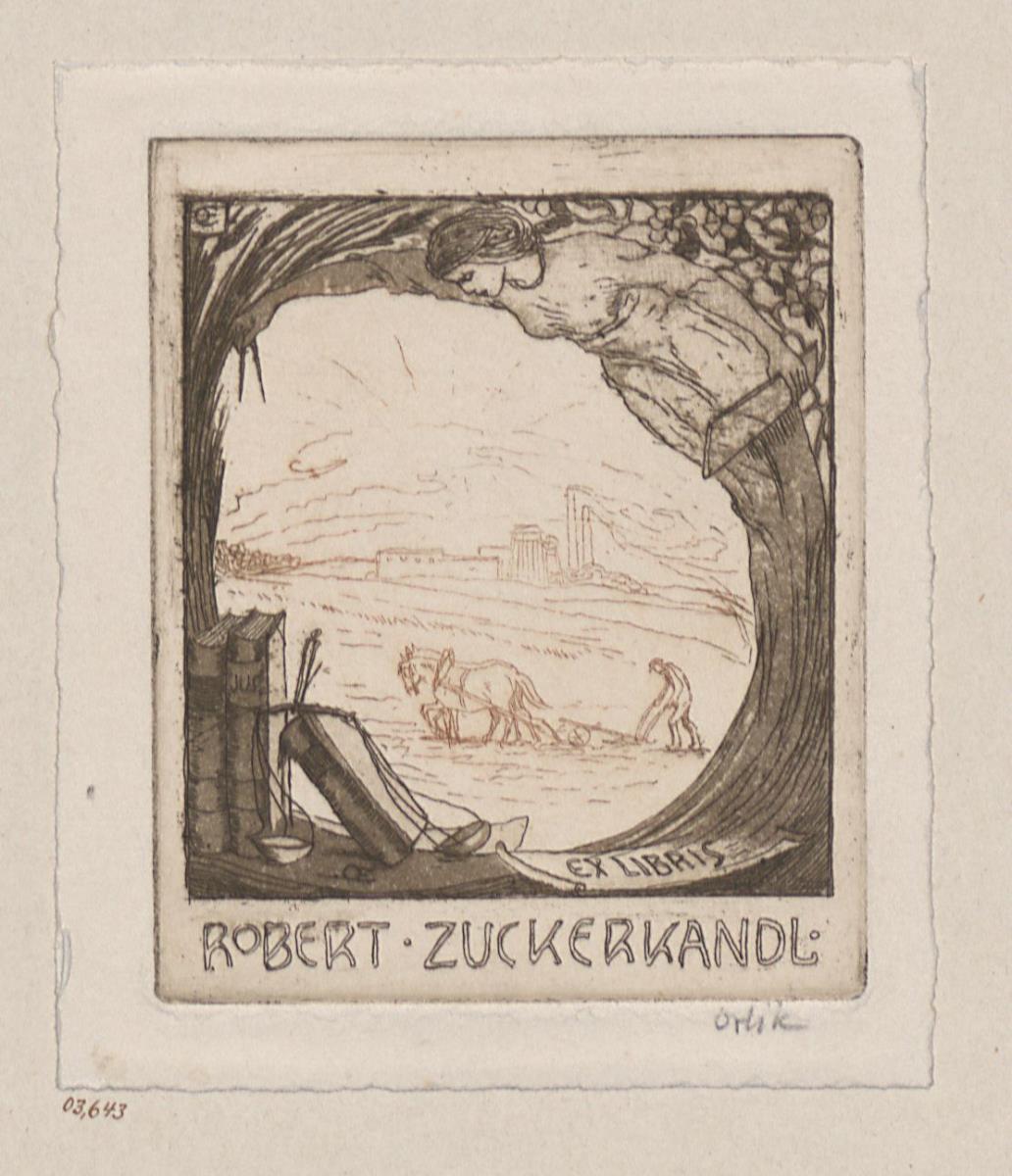 Exlibris Robert Zuckerkandl