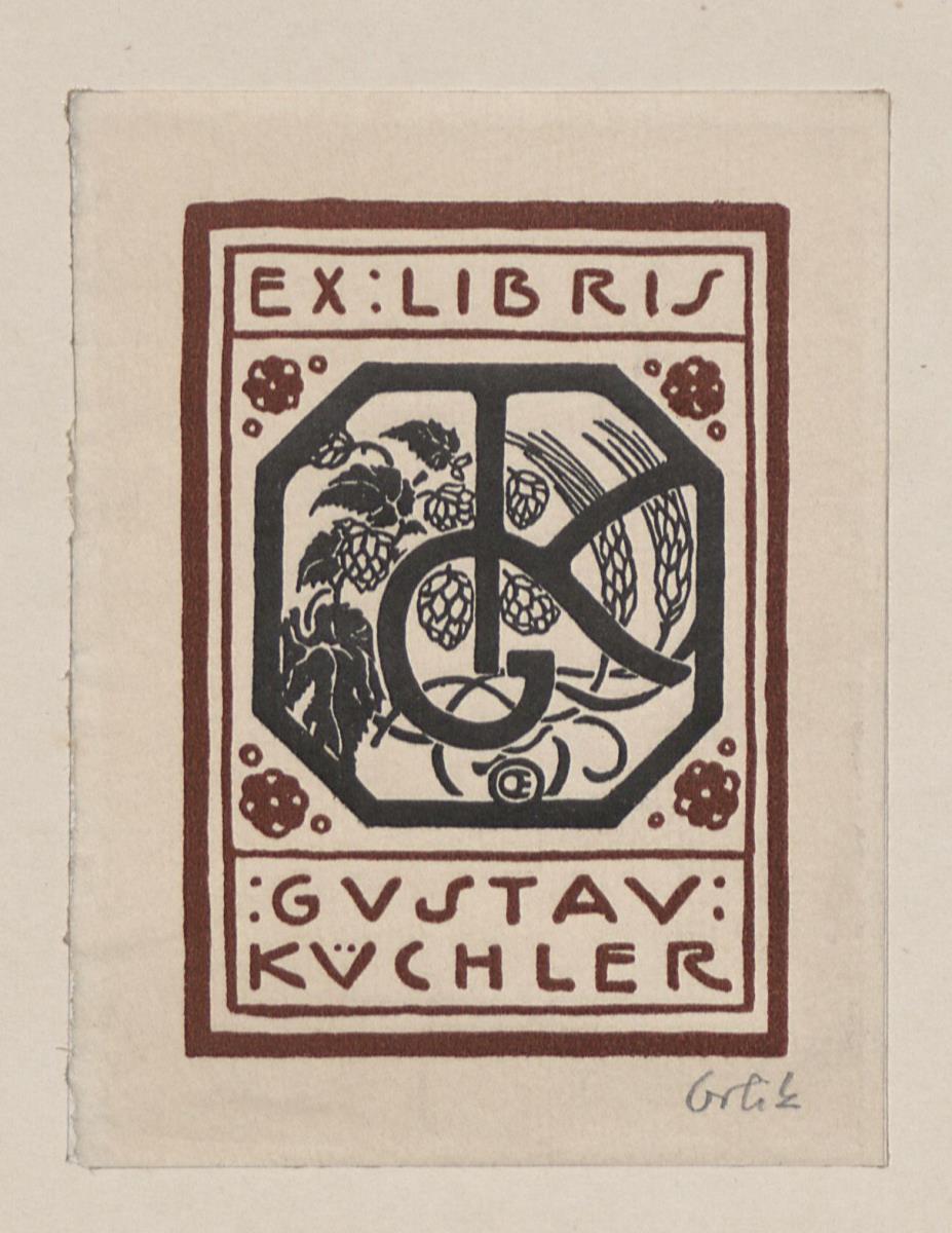 Exlibris Gustav Küchler