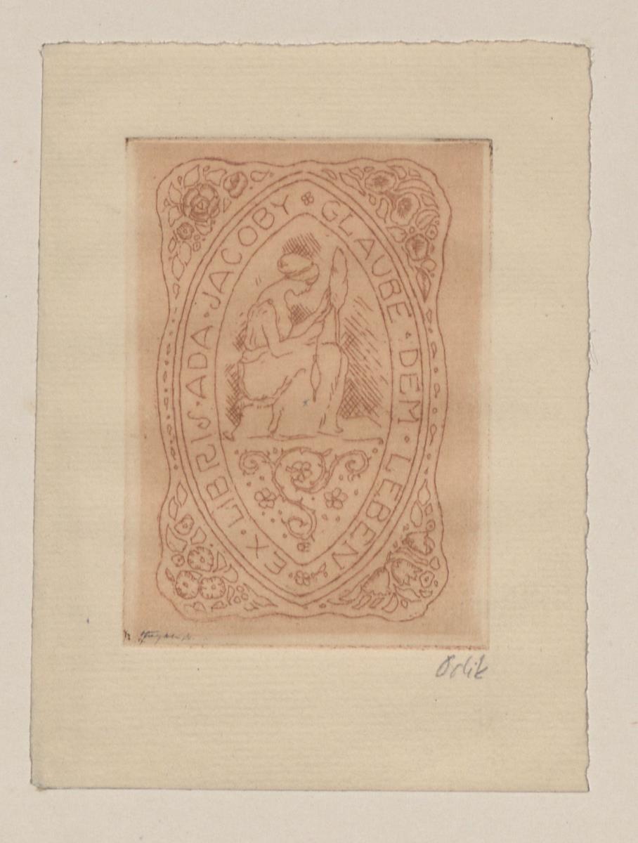 Exlibris Ada Jacoby