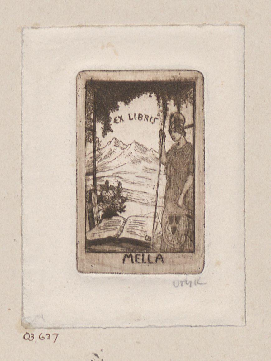 Exlibris Mella (Mella Glaser)