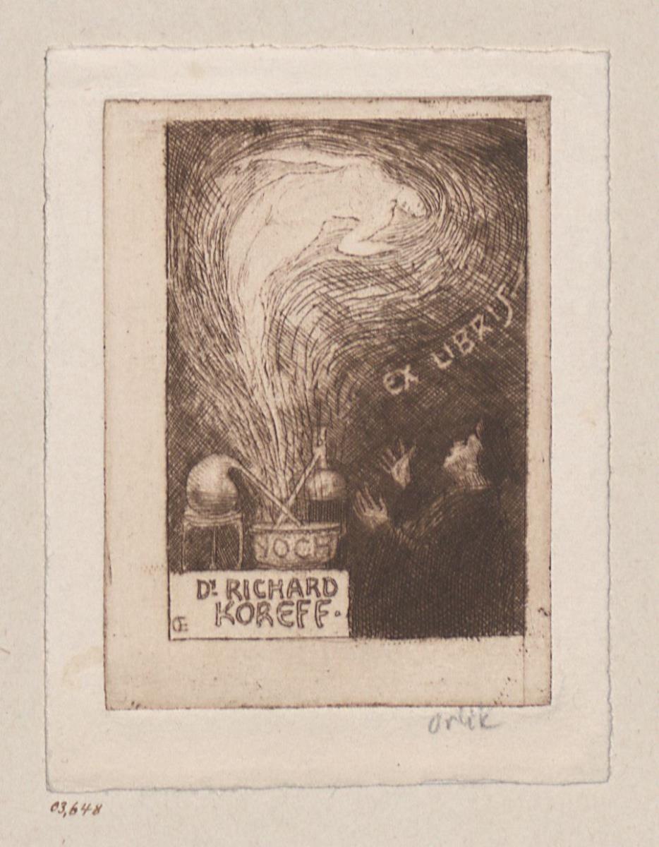 Exlibris Dr. Richard Koreff
