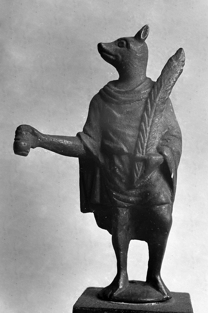 Anubis mit Palmzweig