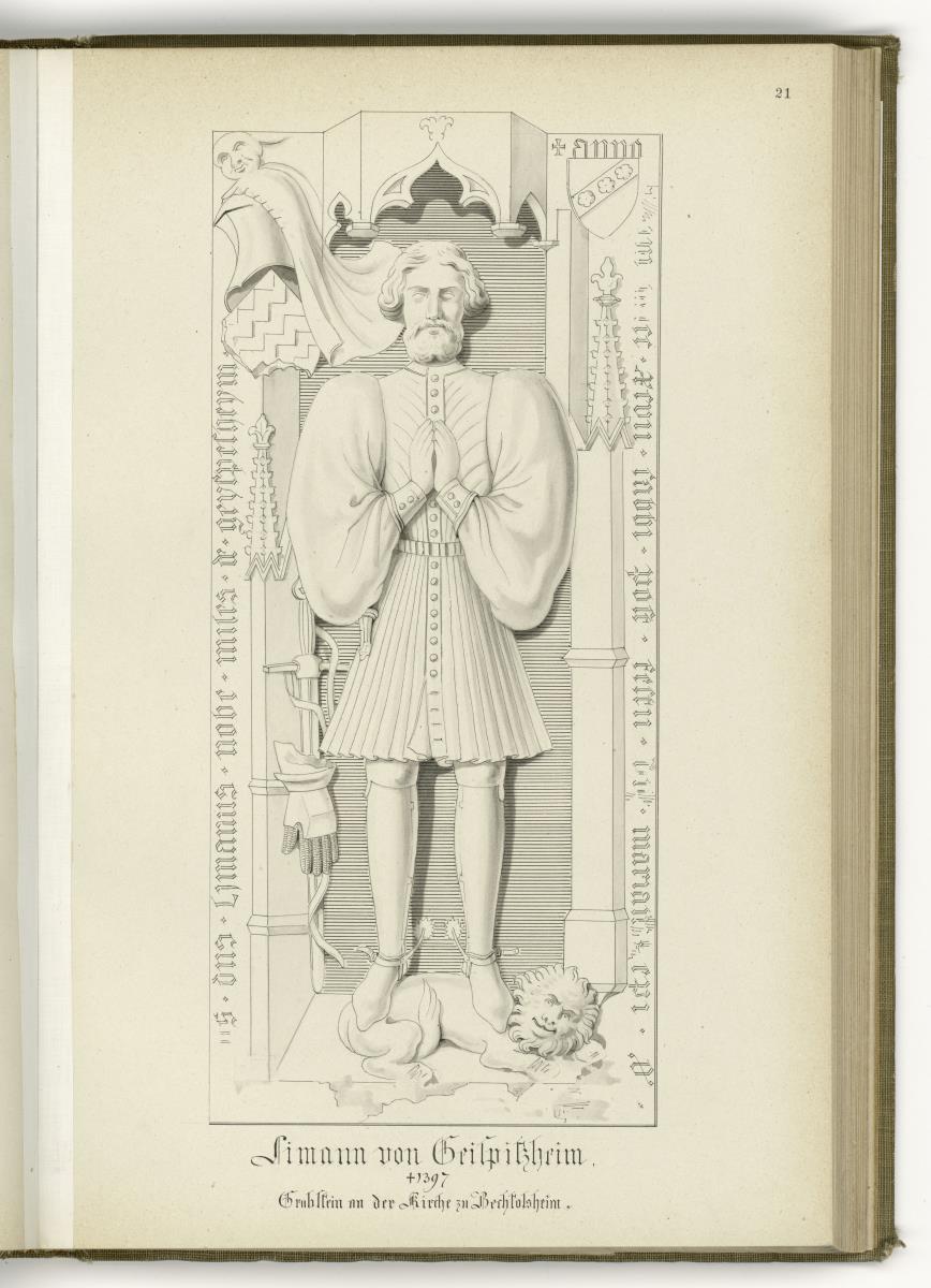 Liam von Geilpitzheim, gest. 1397, Kirche Berhtolsheim