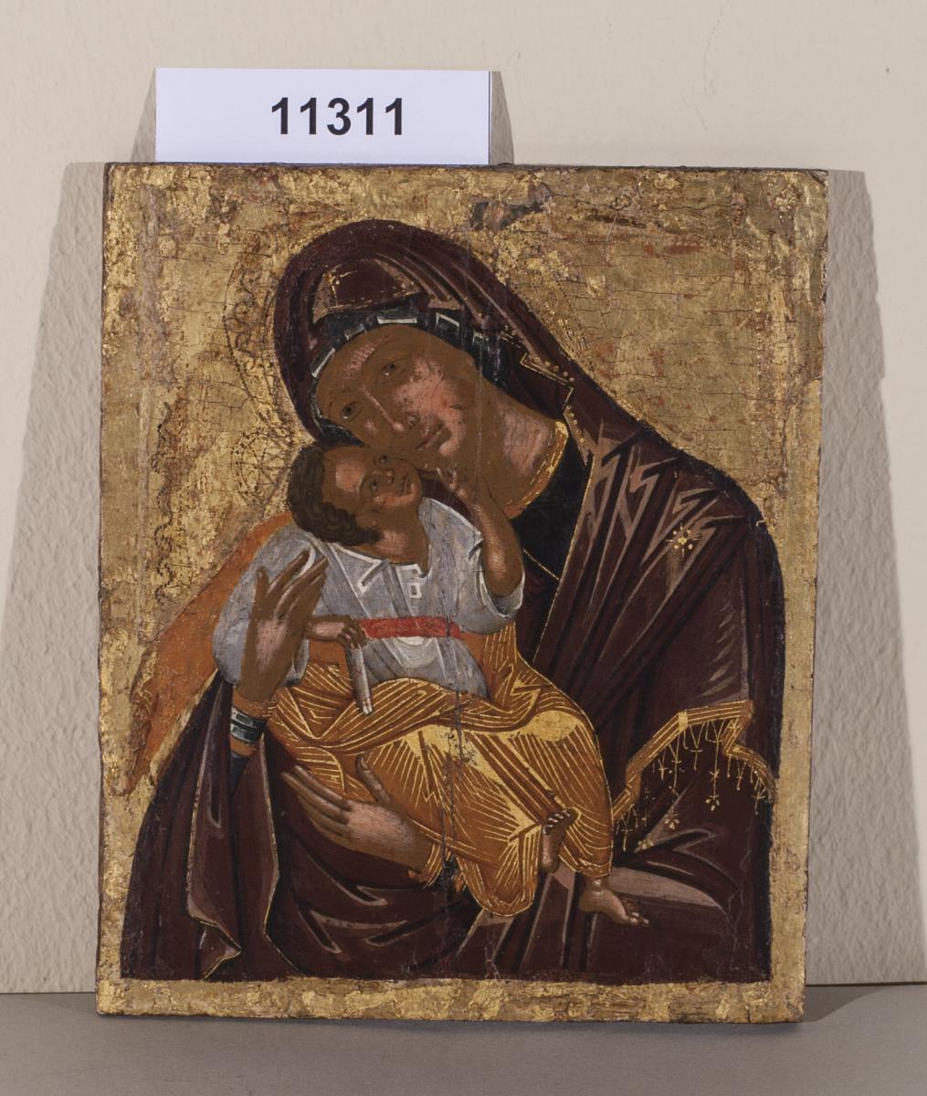 Ikone mit der Gottesmutter Glykophilousa