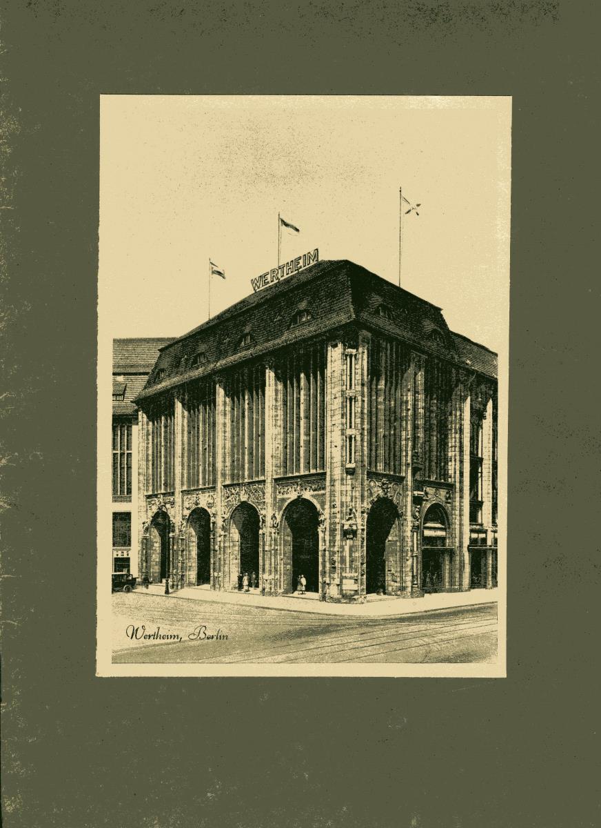 Wertheim Berlin Leipziger Strasse und Leipziger Platz