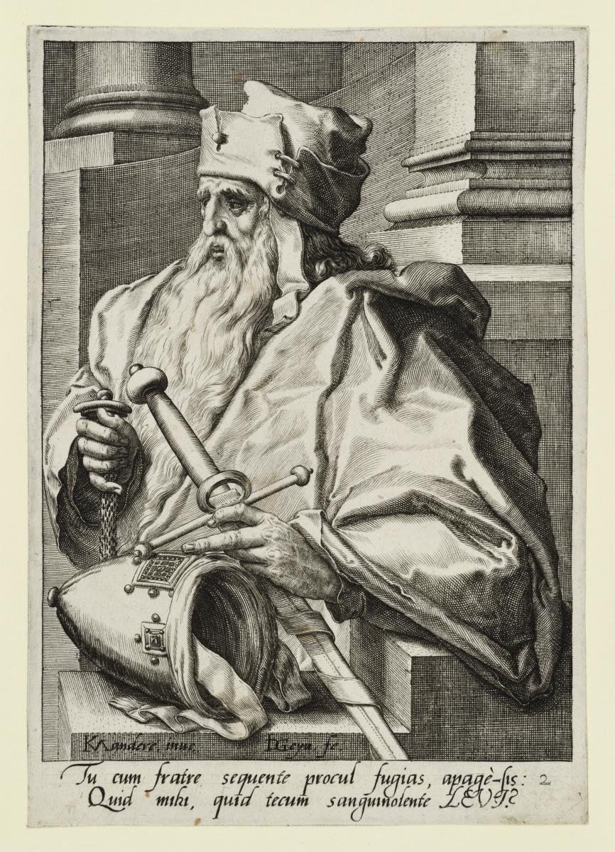Levi, Blatt 2 aus der Folge "Die zwölf Söhne Jakobs"