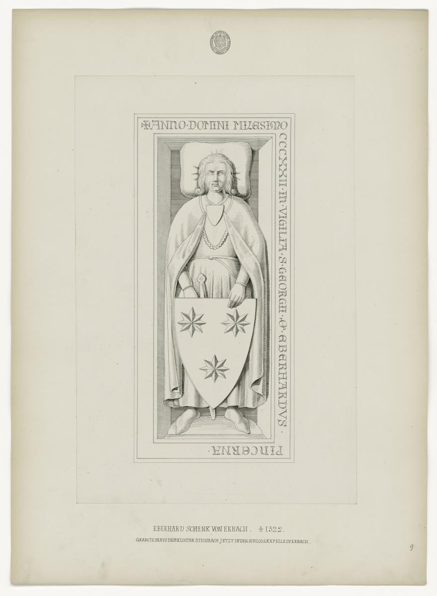 Erberhard Schenk von Erbach, gest. 1322, Schlosskapelle Erbach