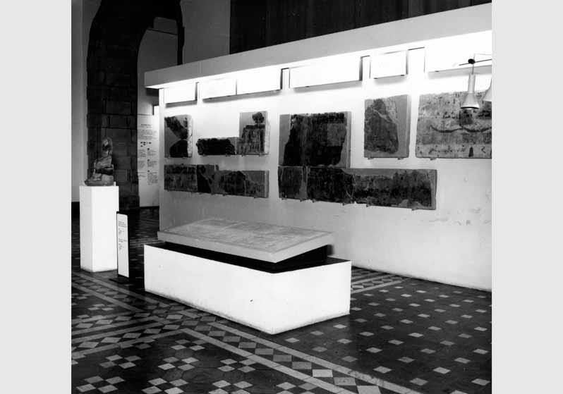 Aufstellung des Ägyptischen Museums und der Papyrussammlung im Bode-Museum, Saal des Alten Reiches, Raum 2