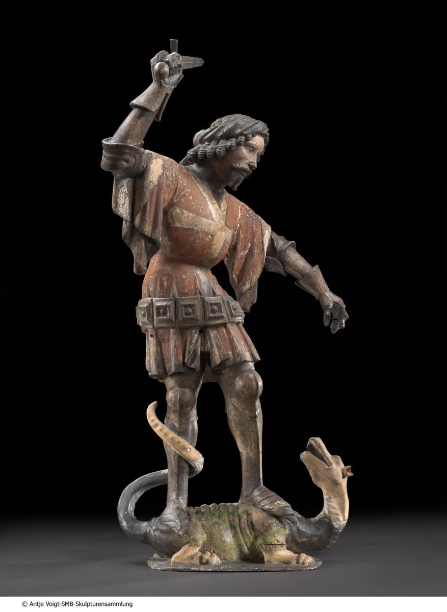 Heiliger Georg im Kampf mit dem Drachen