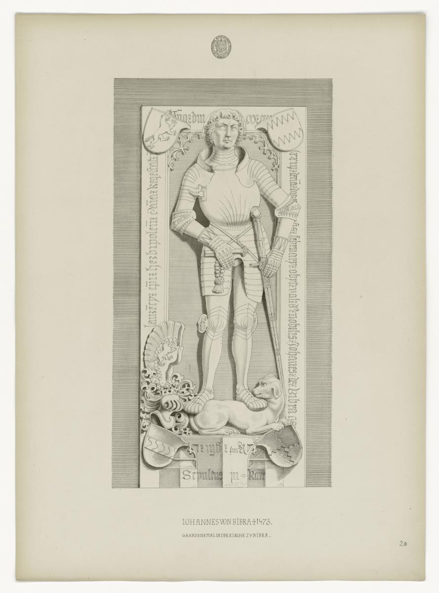 Johann von Bibra, gest. 1473, Kirche Bibra