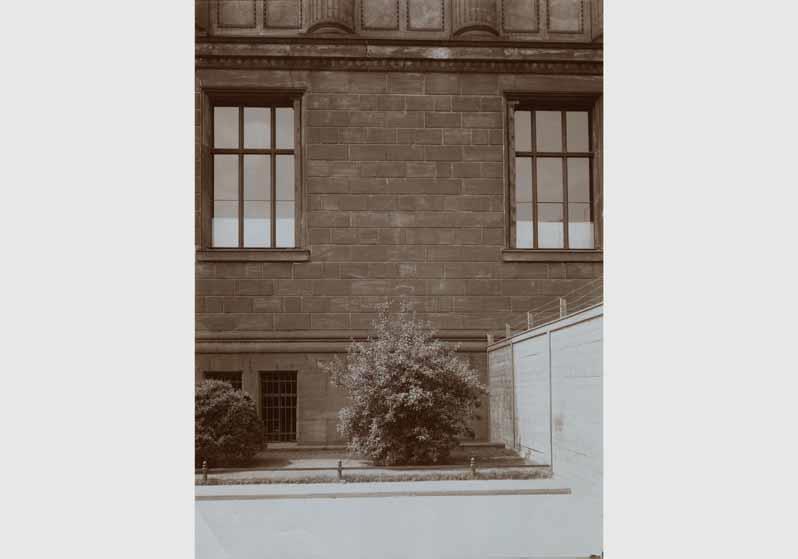 Seitenansicht der Nationalgalerie