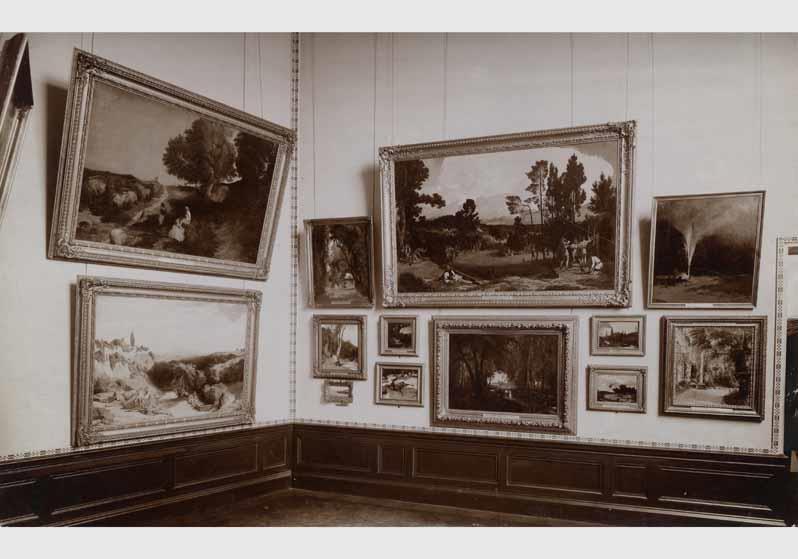 Blick in die Ausstellung der Nationalgalerie, Raum 23